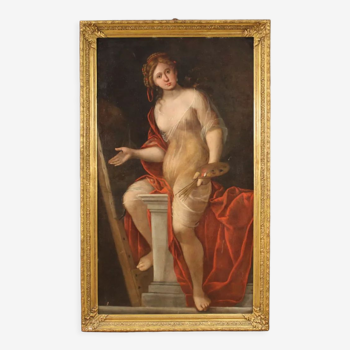 Allégorie de la peinture antique du 17ème siècle