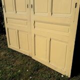 Paire de portes coulissantes 100.8x234cm anciennes