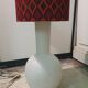 Doria Leuchten 2-light opaline floor lamp