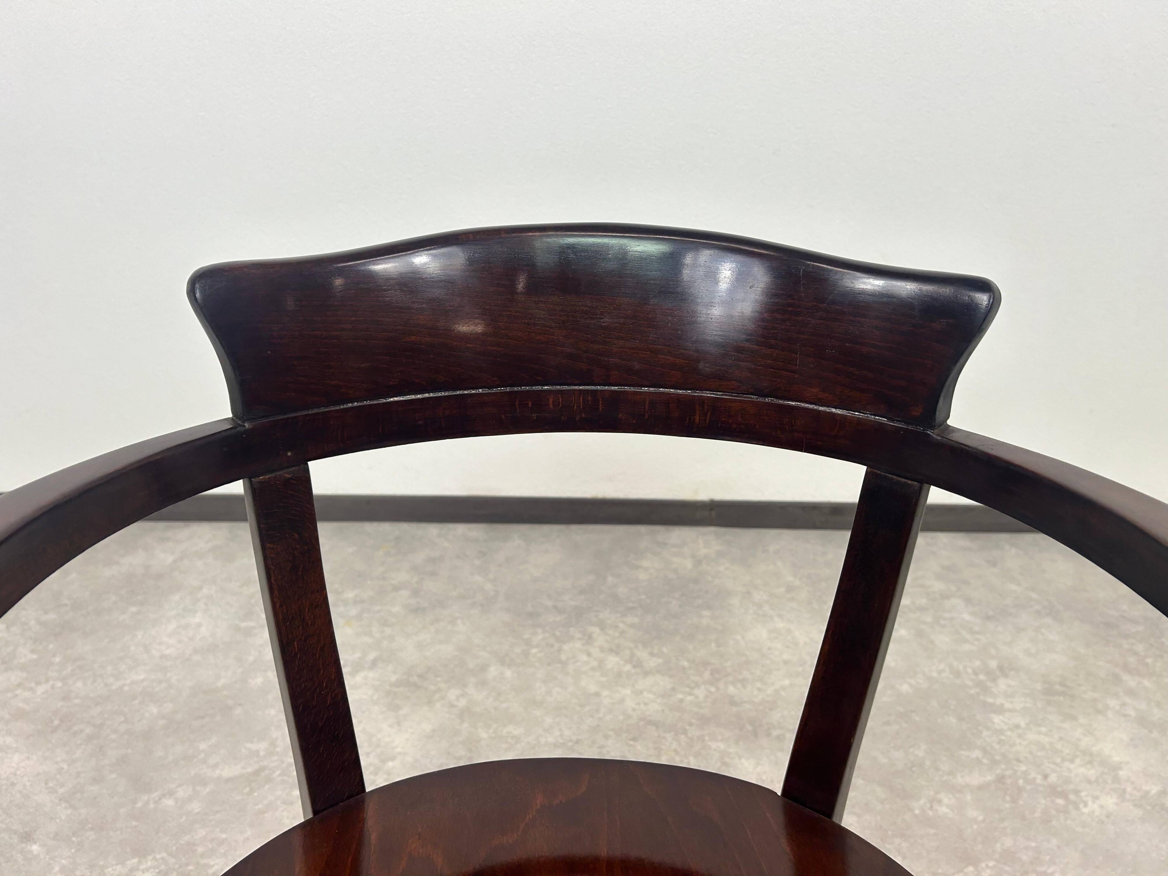 Office chairs no. 6048 and no. 6148 by Otto Wagner for Thonet