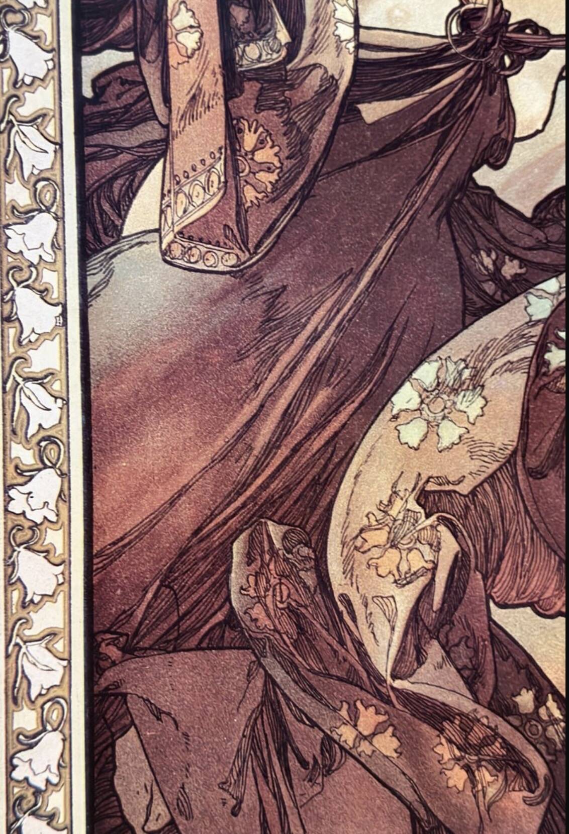 Alphonse Mucha, The Moon and the Stars 1973, 1st Edition. Pigment Archive