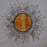 Vintage sun mirror wire