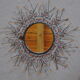 Vintage sun mirror wire