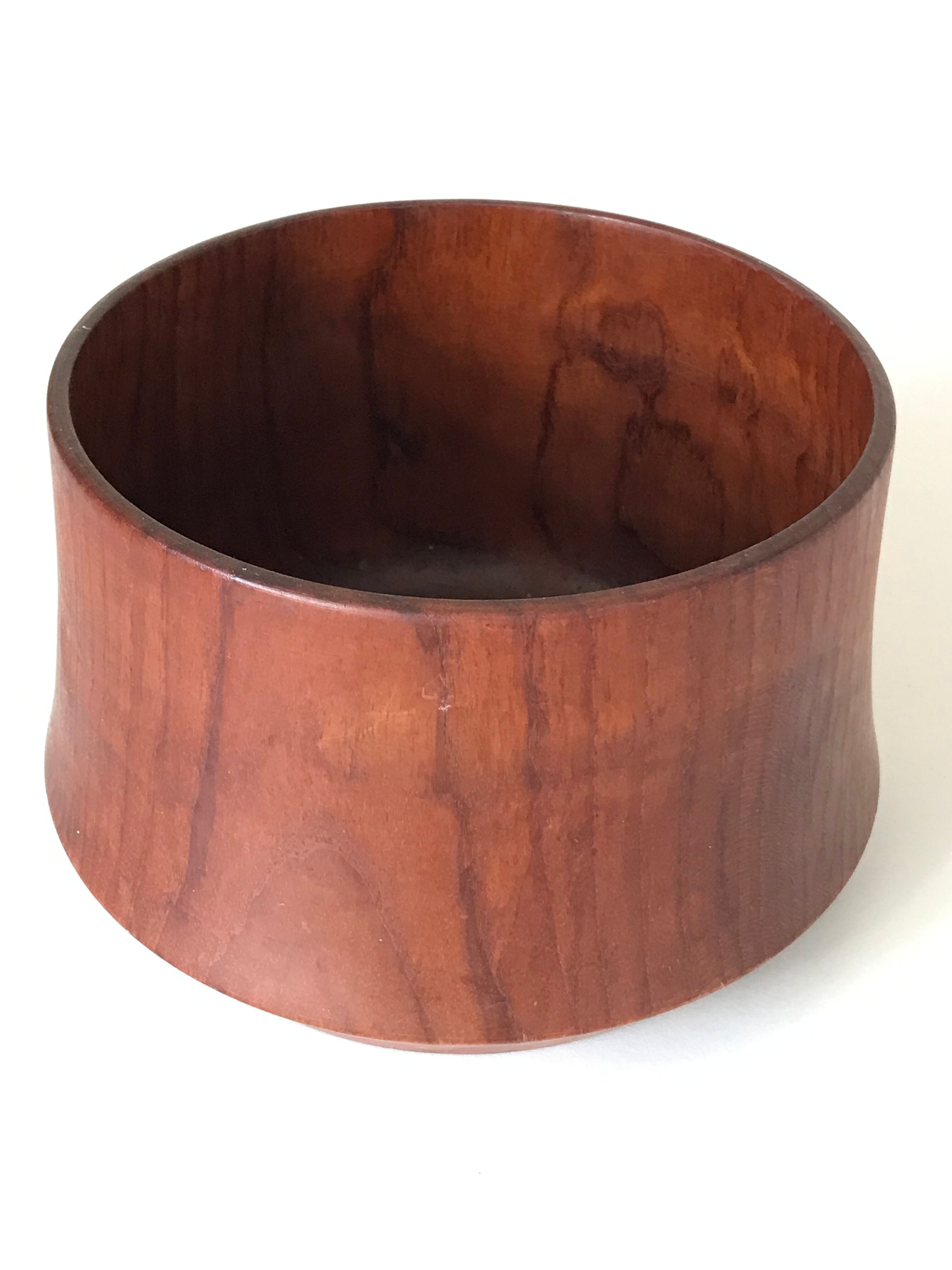 Vintage teak salad bowl design 60 years