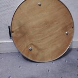 Round mirror tray from the 1930s with handles