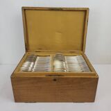 Ménagère Boulenger 88 pièces en métal argenté modèle coquille