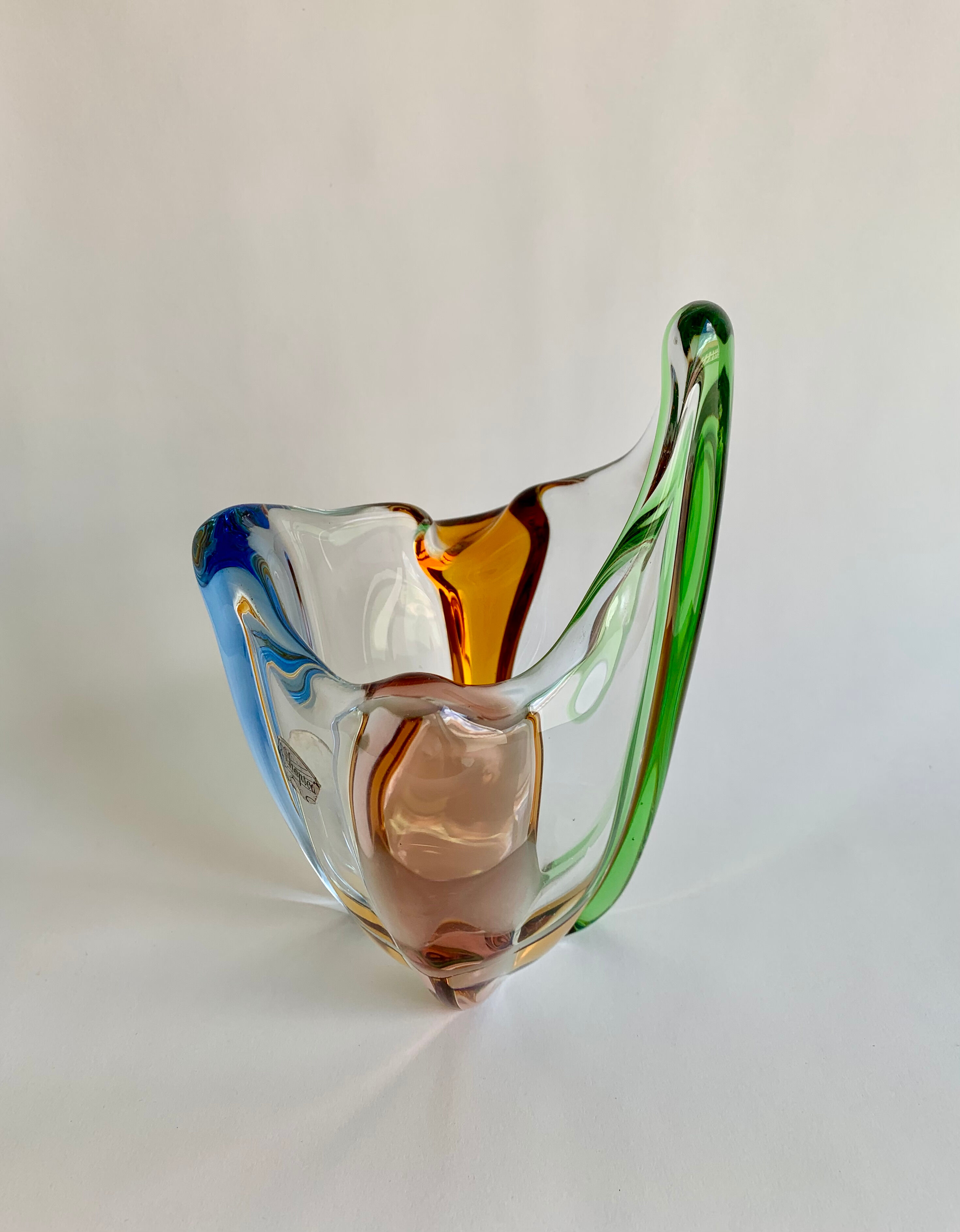 Vase by F. Zemek, Czechoslovakia, 1970s