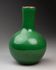 Monochrome green porcelain vase - kangxi (1662-1722) china