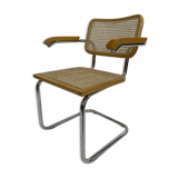 Cesca chair B64 with armrests by Marcel Breuer Design