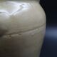 Grease pot with burgundy sandstone spout