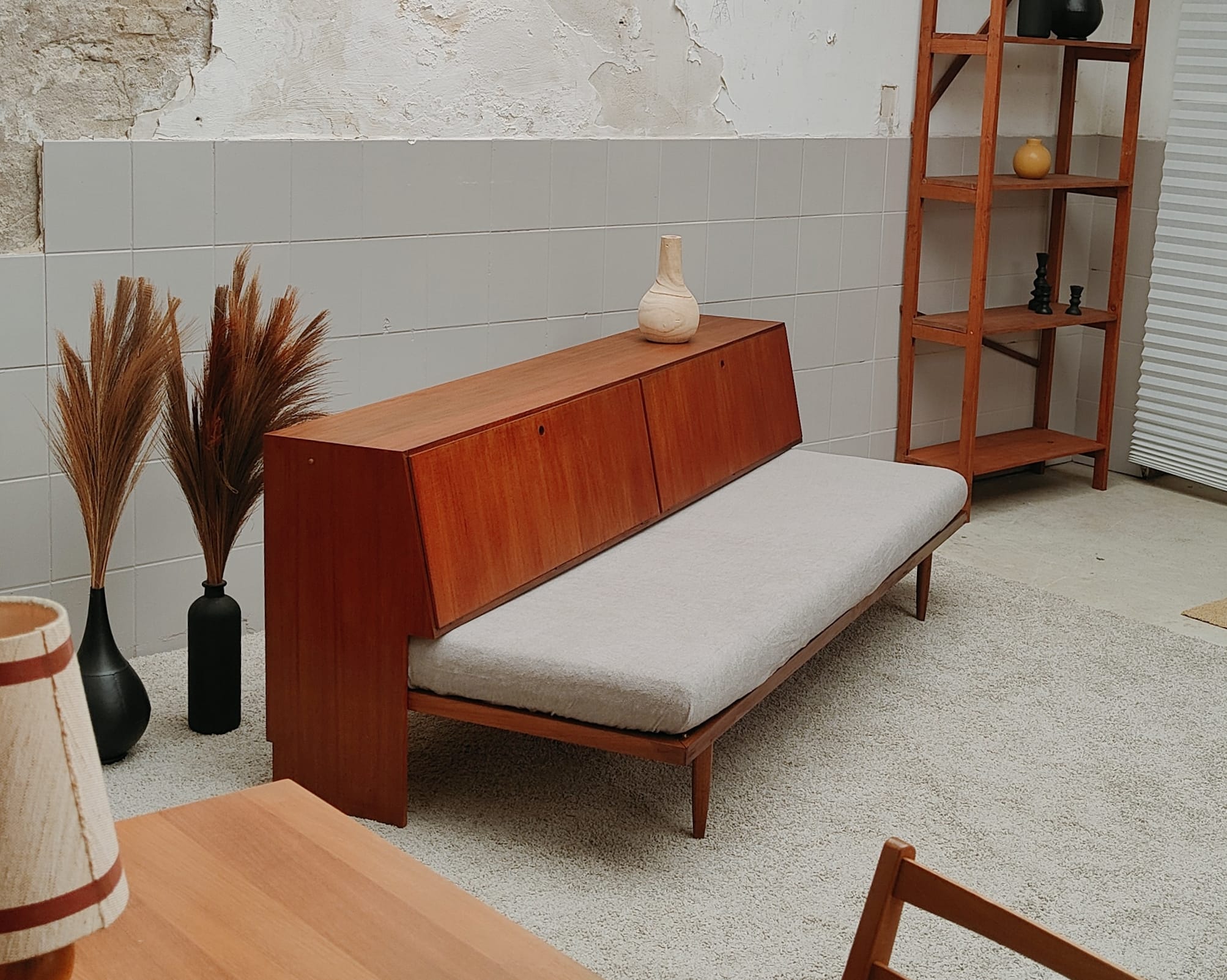 Mid Century daybed, sofa bed