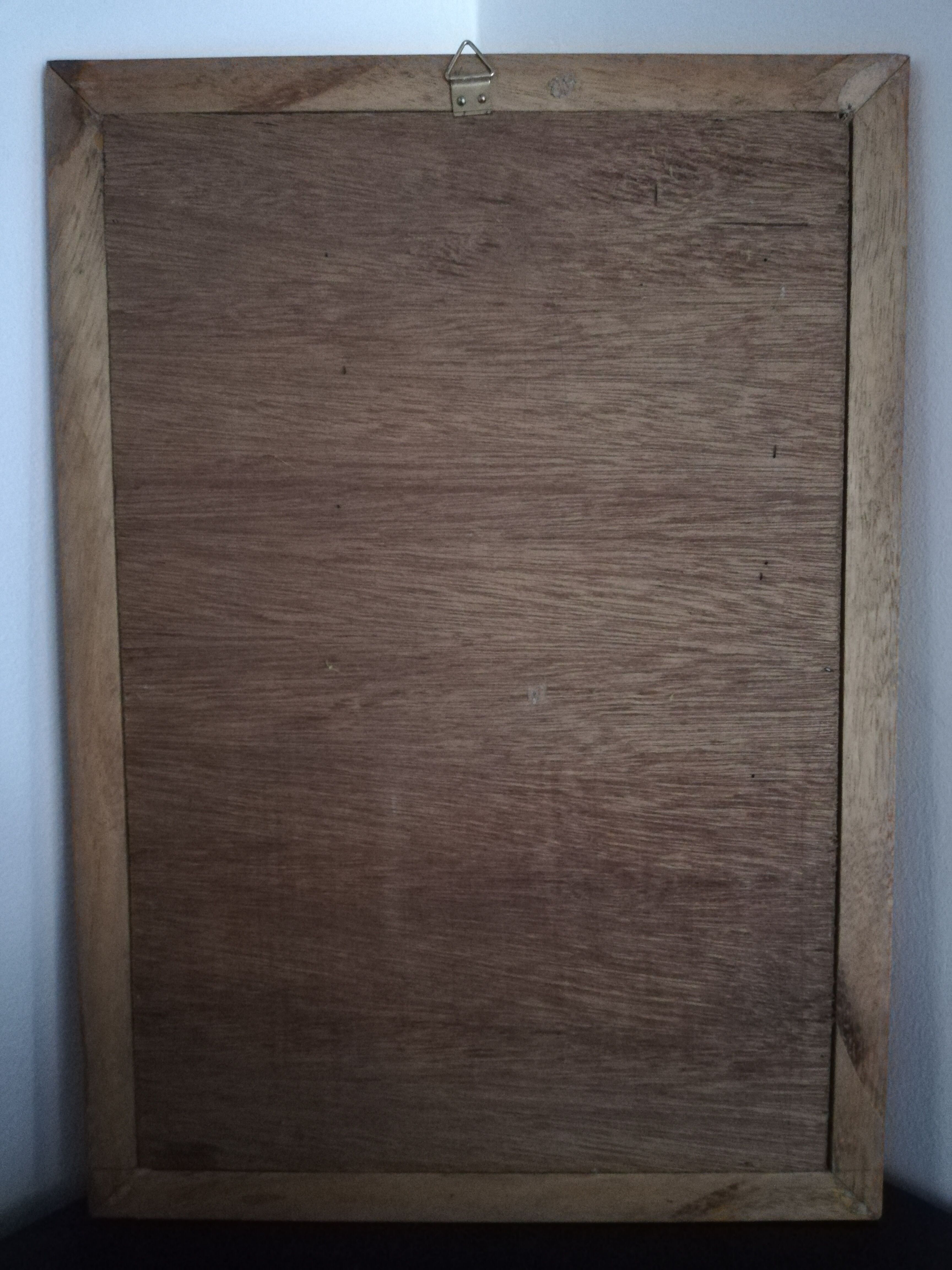 Framed earthenware tile Kharraz