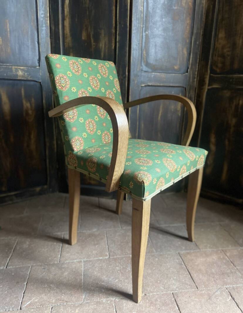 Bridge armchair, 1900 period