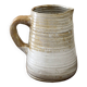 Glazed stoneware pitcher Pierre Lion Puisaye sandstone