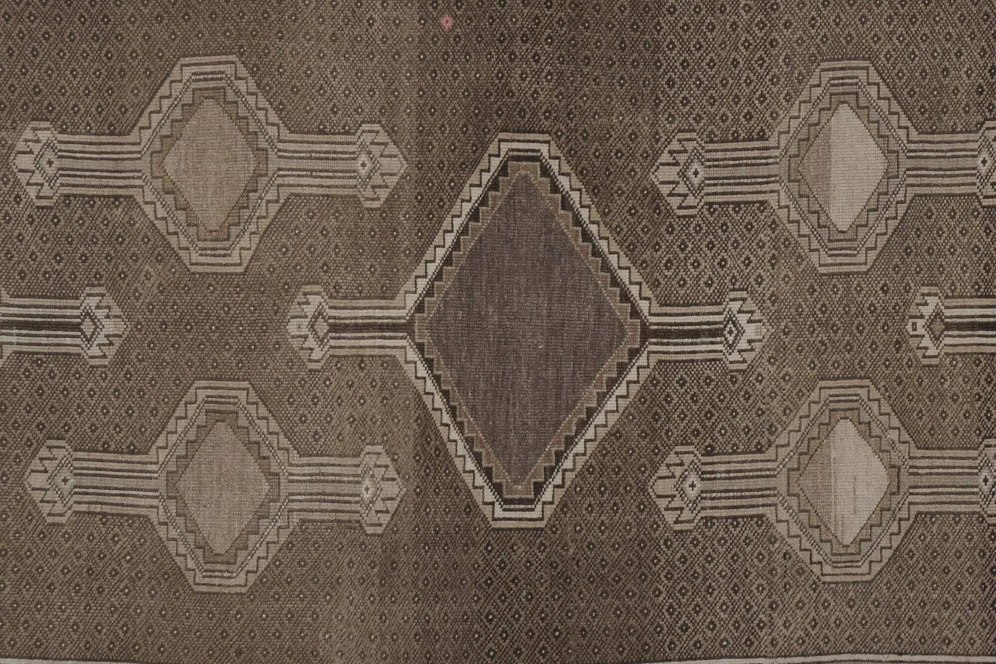 Vintage Turkish Oushak rug 148x368 cm