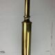 Italian Adjustable Floor Lamp in Pencil Reed, Bamboo, Rattan and Brass, 1970s