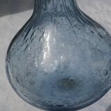 Soliflore vase in bubbled glass from Biot