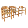 Ensemble de 5 chaises Rainer Daumiller pour Hirtshals Savværk.