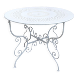 Garden table 1900 in wrought iron