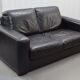2-seater leather Natuzzi sofa with armchair