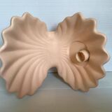 Scallop shell candle holder