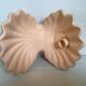 Scallop shell candle holder