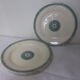 2 assiettes plates Creil Montereau modèle service anglais 211206