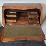 Louis XV style sloping desk in solid walnut