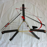 Vintage coffee table geometric decorations