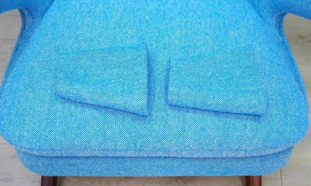 Fauteuil danois en teck par Svend Skipper, années 1960