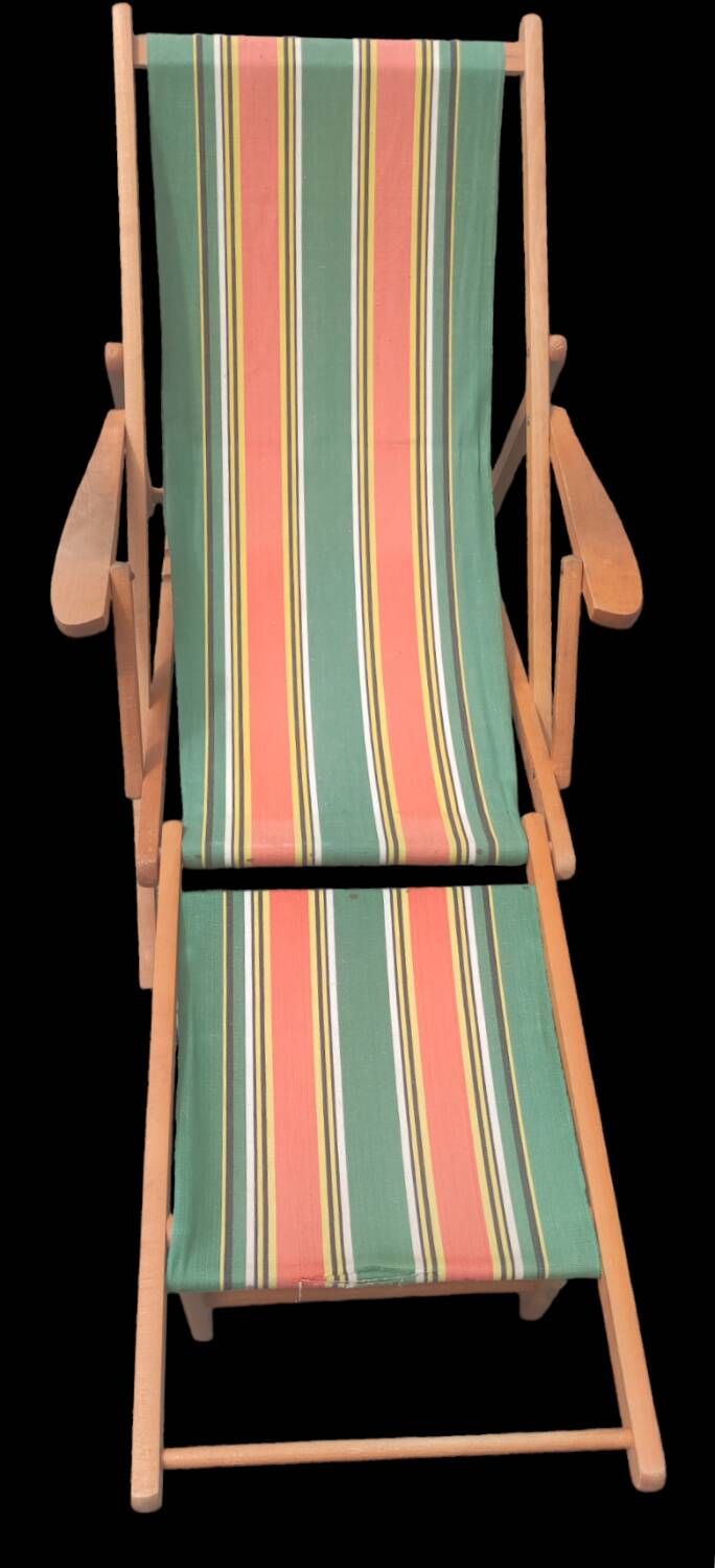 Chilean vintage deckchair