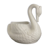 Ceramic swan pot