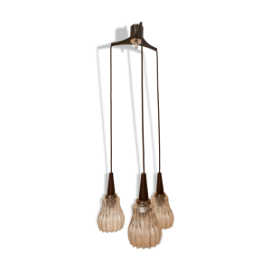 Lustre cascade à trois feux