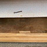 Louis Philippe sideboard renovated in solid oak, 18th century