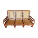 70s bamboo rattan sofa