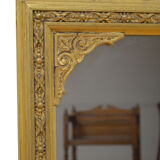 Turn of The Century Overmantel Mirror