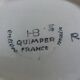 HB Henriot Quimper signed 70s ramekin empty pocket
