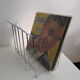 Porte-vinyle design en inox