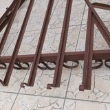 Old wrought iron canopy