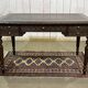 Breton desk in chestnut wood from the early 20th century.