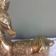 Cerf royal en laiton vintage