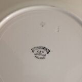 Round Lunéville dish