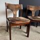 Chaises style scandinave années 70
