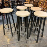 Suite of 6 stools