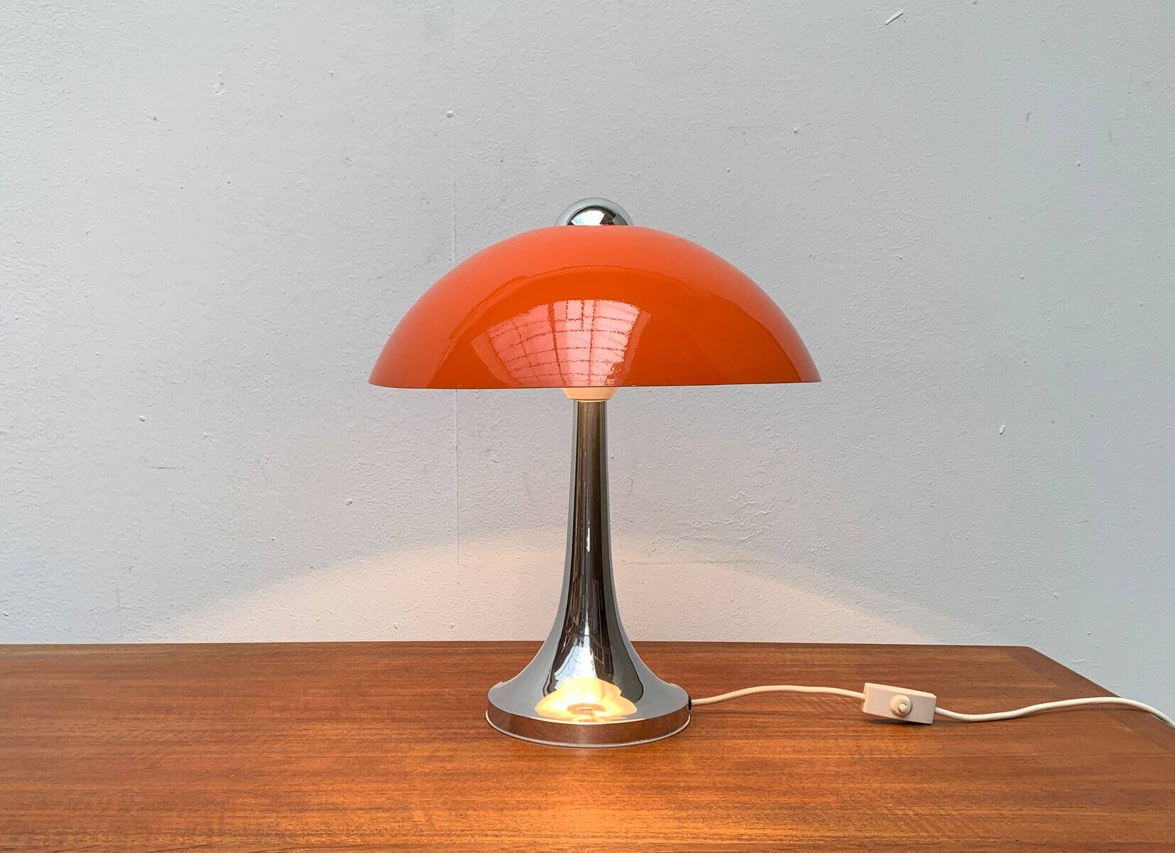 Mushroom table lamp space age mid-century, 1960s