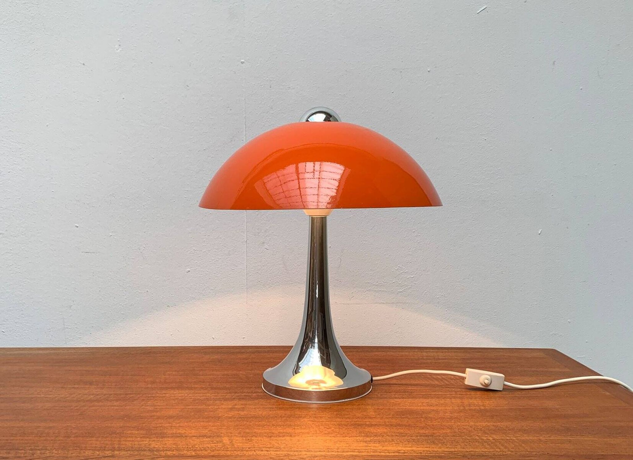 Lampe de table champignon espace âge milieu du siècle, années 1960