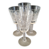 Arques crystal liqueur glasses