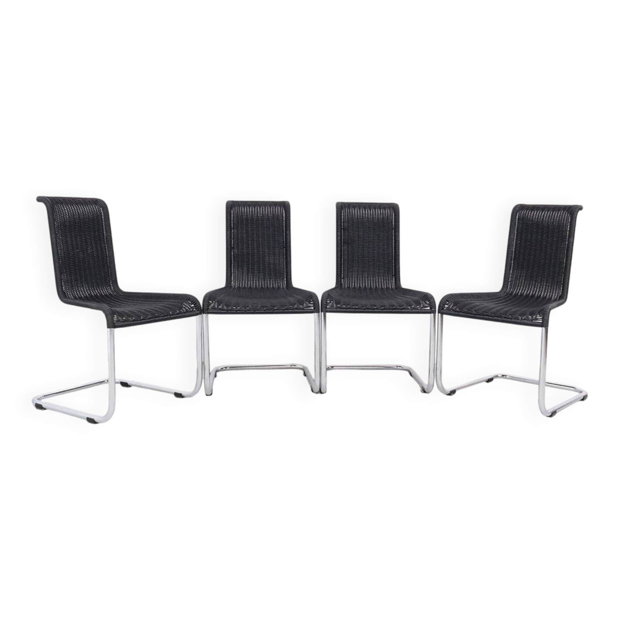 Tecta B20 cantilever chairs, 1980s set of 4