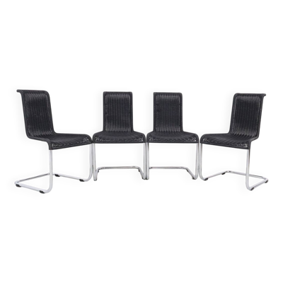 Chaises cantilever Tecta B20, ensemble de 4 des années 1980