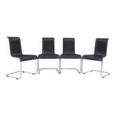 Tecta B20 cantilever chairs, 1980s set of 4